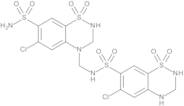 N-[[7-(Aminosulfonyl)-6-chloro-2,3-dihydro-1,1-dioxo-4H-1,2,4-benzothiadiazin-4-yl]methyl]-6-chloro-3,4-dihydro-1,1-dioxo-2H-1,2,4-benzothiadiazine-7-sulfonamide