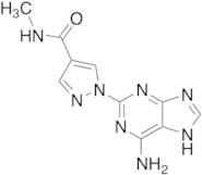 1-(6-Amino-9H-purin-2-yl)-N-methyl-1H-pyrazole-4-carboxamide