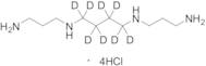 N,N-Bis(3-Aminopropyl)-1,4-butanediamine Tetrahydrochloride (1,1,2,2,3,3,4,4-D8, 97%)