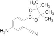 5-Amino-2-(4,4,5,5-tetramethyl-1,3,2-dioxaborolan-2-yl)benzonitrile