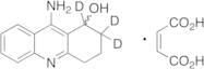 9-Amino-1,2,3,4-tetrahydroacridin-1-ol-d3 Maleate