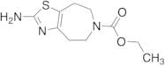 2-Amino-4,5,7,8-tetrahydro-6-(N-carbethoxy)thiazolo[5,4-d]azepine