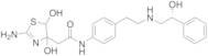 2-(2-Amino-4,5-dihydroxy-4,5-dihydrothiazol-4-yl)-N-(4-(2-(((R)-2-hydroxy-2-phenylethyl)amino)ethy…
