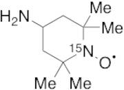 4-Amino-​2,​2,​6,​6-​tetramethyl-1-piperidinyl-​1-​15N-​oxy