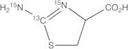 rac 2-Aminothiazoline-4-carboxylic Acid-13C,15N2