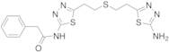 N-[5-[2-[[2-(5-Amino-1,3,4-thiadiazol-2-yl)ethyl]thio]ethyl]-1,3,4-thiadiazol-2-yl]-benzeneaceta...