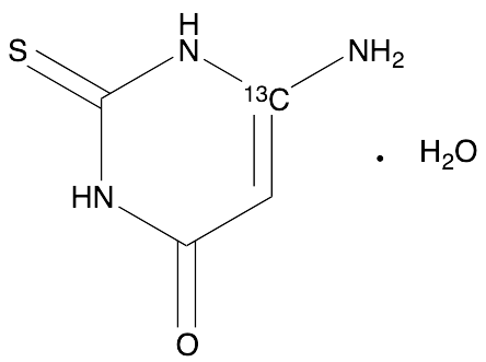 6-Amino-2-thiouracil-13C Monohydrate