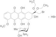(8S-cis)-10-[(3-Amino-2,3,6-trideoxy-a-L-lyxo-hexopyranosyl)oxy]-8-(2-bromo-1,1-diethoxyethyl)-7,8…