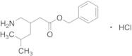 3-​(Aminomethyl)​-​5-​methyl-hexanoic Acid Phenylmethyl Ester Hydrochloride