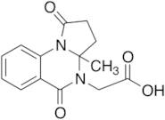 2-{3a-Methyl-1,5-dioxo-1H,2H,3H,3aH,4H,5H-pyrrolo[1,2-a]quinazolin-4-yl}acetic Acid