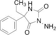3-Amino-5-ethyl-5-phenylimidazolidine-2,4-dione