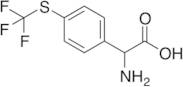 2-Amino-2-{4-[(trifluoromethyl)sulfanyl]phenyl}acetic Acid