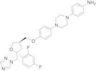4-[[4-[4-(4-Aminophenyl)-1-piperazinyl]phenoxy]methyl]-2,5-anhydro-1,3,4-trideoxy-2-C-(2,4-difluorophenyl)-1-(1H-1,2,4-triazol-1-yl)-D-threo-pentitol