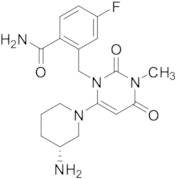 (R)-2-((6-(3-Aminopiperidin-1-yl)-3-methyl-2,4-dioxo-3,4-dihydropyrimidin-1(2H)-yl)methyl)-4-fluor…