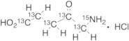 5-Aminolevulinic-13C5-15N Acid Hydrochloride