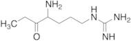 N-​(4-​Amino-​5-​oxoheptyl)​guanidine