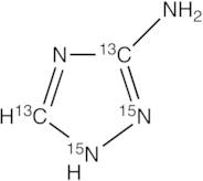 Amitrole-13C2,15N2