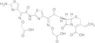 7-[[(2Z)-2-(2-Amino-4-thiazolyl)-2-[(carboxymethoxy)imino]acetyl]amino]-cefixime (>85%)