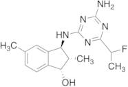2-cis,3-trans-3-((4-Amino-6-(1-fluoroethyl)-1,3,5-triazin-2-yl)amino)-2,5-dimethyl-2,3-dihydro-1H-inden-1-ol (Mixture of Diastereomers)