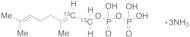 Ammonium Geranyl Pyrophosphate-13C2 Triammonium Salt