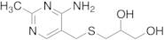 3-(((4-Amino-2-methylpyrimidin-5-yl)methyl)thio)propane-1,2-diol