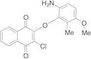 2-(6-Amino-3-methoxy-2-methylphenoxy)-3-chloro-1,4-naphthalenedione