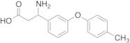 3-Amino-3-(3-(p-tolyloxy)phenyl)propanoic Acid