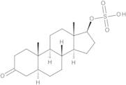 (5S,8R,9S,10S,13S,14S,17S)-10,13-Dimethyl-3-oxohexadecahydro-1H-cyclopenta[a]phenanthren-17-yl Hydrogen Sulfate