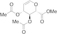 2,6-Anhydro-5-deoxy-D-lyxo-hex-5-enonic Acid Methyl Ester 3,4-Diacetate