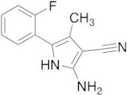 2-Amino-5-(2-fluorophenyl)-4-methyl-1H-pyrrole-3-carbonitrile