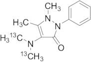 Aminopyrine (N,N-Dimethyl-13C2)