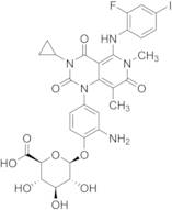 (2S,3S,4S,5R,6S)-6-(2-Amino-4-(3-cyclopropyl-5-((2-fluoro-4-iodophenyl)amino)-6,8-dimethyl-2,4,7-t…