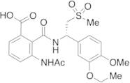 3-(Acetylamino)-2-[[[(1S)-1-(3-ethoxy-4-methoxyphenyl)-2-(methylsulfonyl)ethyl]amino]carbonyl]benzoic Acid (Apremilast Benzoic Acid)
