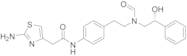 (R)-2-(2-aminothiazol-4-yl)-N-(4-(2-(N-(2-hydroxy-2-phenylethyl)formamido)ethyl)phenyl)acetamide