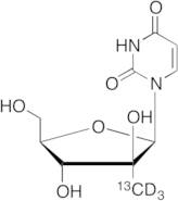 1-beta-D-Arabinofuranosyluracil-2-C-methyl-d3, 13C