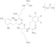 D-Arginyl-2,6-dimethyl-L-tyrosyl-L-lysyl-L-phenylalaninamide-d5 Trifluoroacetic Acid Salt