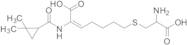 (E)​-​7-​(2-​Amino-​2-​varboxyethyl)​sulfanyl-​2-​[(2,​2-​dimethylcyclopropane​carbonyl)​amino]hep…