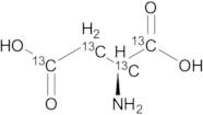 L-Aspartic-13C4 Acid