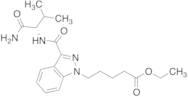 3-[[[(1S)-1-(Aminocarbonyl)-2-methylpropyl]amino]carbonyl]-1H-Indazole-1-pentanoic Acid Ethyl Ester