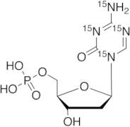 5-Aza-2'-deoxy Cytidine-15N4 5'-Monophosphate