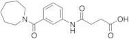 4-[3-(1-Azepanylcarbonyl)anilino]-4-oxobutanoic Acid