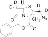 [2S-(2α,3β,5α)]-3-(Azidomethyl)-3-methyl-7-oxo-4-thia-1-azabicyclo[3.2.0]heptane-2-carboxylic Acid Phenylmethyl Ester-d4