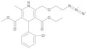 2-[(2-Azidoethoxy)methyl]-4-(2-chlorophenyl)-3-ethoxycarbonyl-5-methoxycarbonyl)-6-methyl-1,4-dihy…