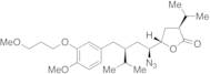5(S)-[1(S)-Azido-3(S)-[4-methoxy-3-(3-methoxypropoxy)benzyl]-4-methylpentyl]-3(S)-isopropyldihydro…