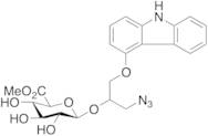 4-[1’-(3’-Azido-1’,2’-propanediol)]carbazole b-D-Glucuronide Methyl Ester