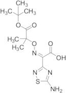 (Z)-2-(5-Amino-1,2,4-thiadiazol-3-yl)-2-(((1-(tert-butoxy)-2-methyl-1-oxopropan-2-yl)oxy)imino)acetic Acid