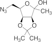 6-Azido-1,6-dideoxy-3,4-O-isopropylidene-D-lyxo-2-hexulofuranose