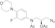 (S)-1-Azido-3-(N-(3-fluoro-4-morpholinophenyl)acetamido)propan-2-yl Acetate