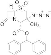 [2R-(2a,3b,6a)]-3-Azido-3-methyl-8-oxo-5-thia-1-azabicyclo[4.2.0]octane-2-carboxylic Acid 5,5-Dioxide Diphenylmethyl Ester