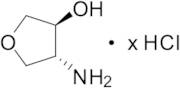 (3S,4R)-4-Aminooxolan-3-ol Hydrichloride Salt